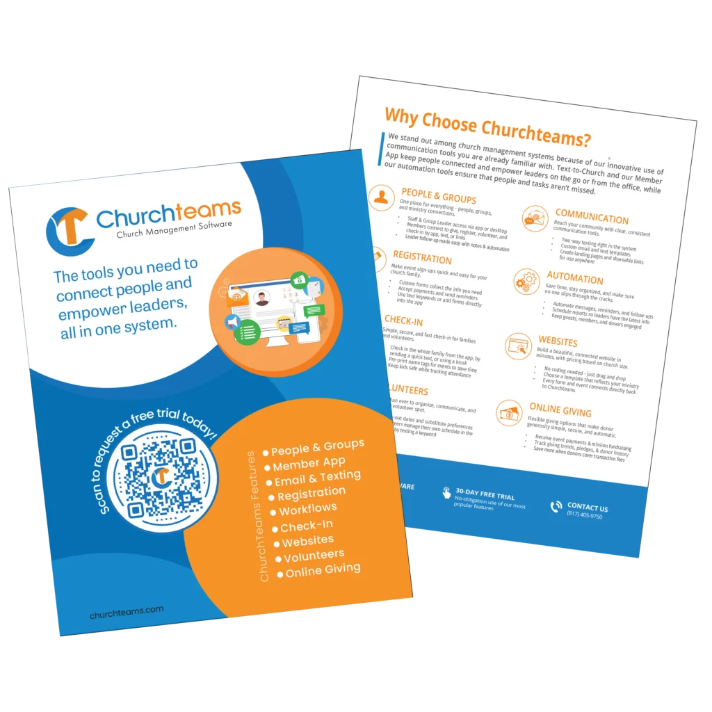 Churchteams - Church Management Software