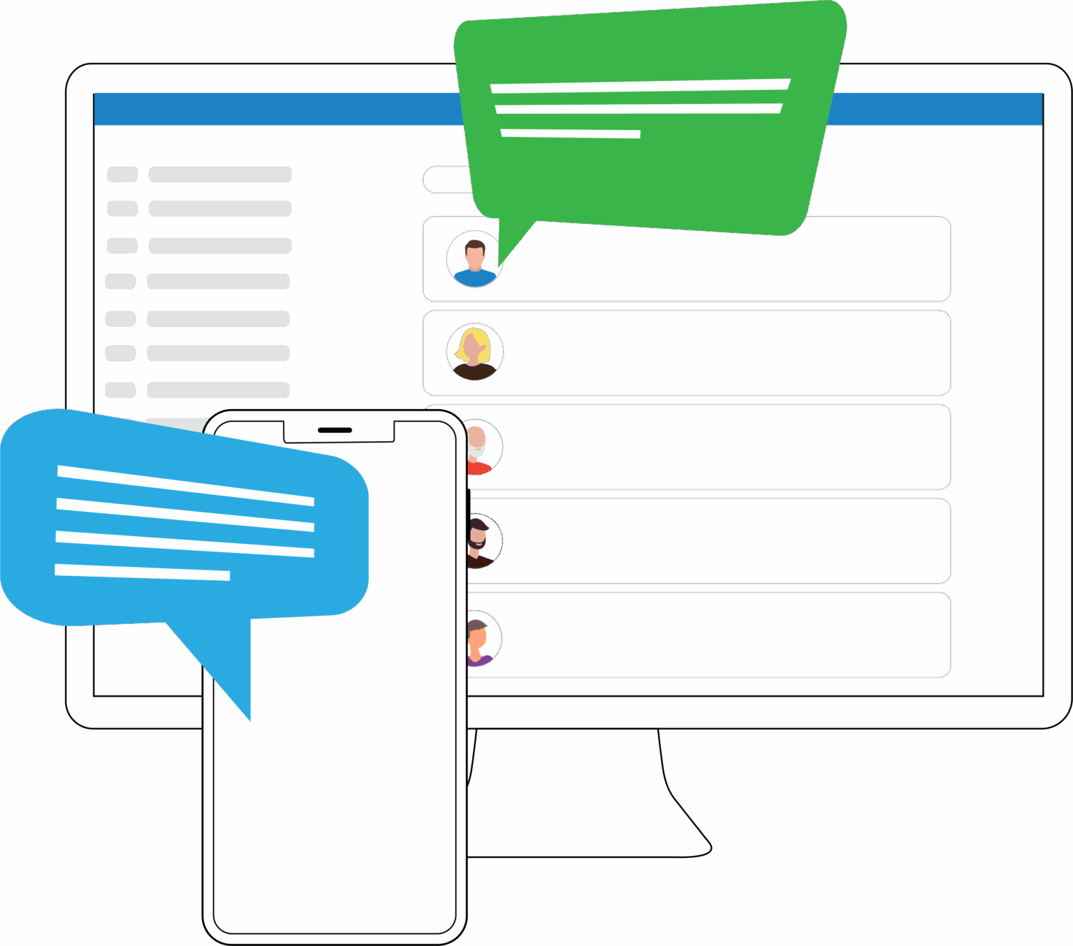 Text-to-Church church software text feature